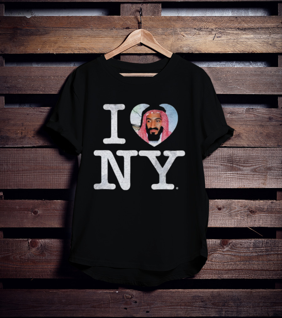 I Love NY With Saudi Arabia Twist Image T-Shirt