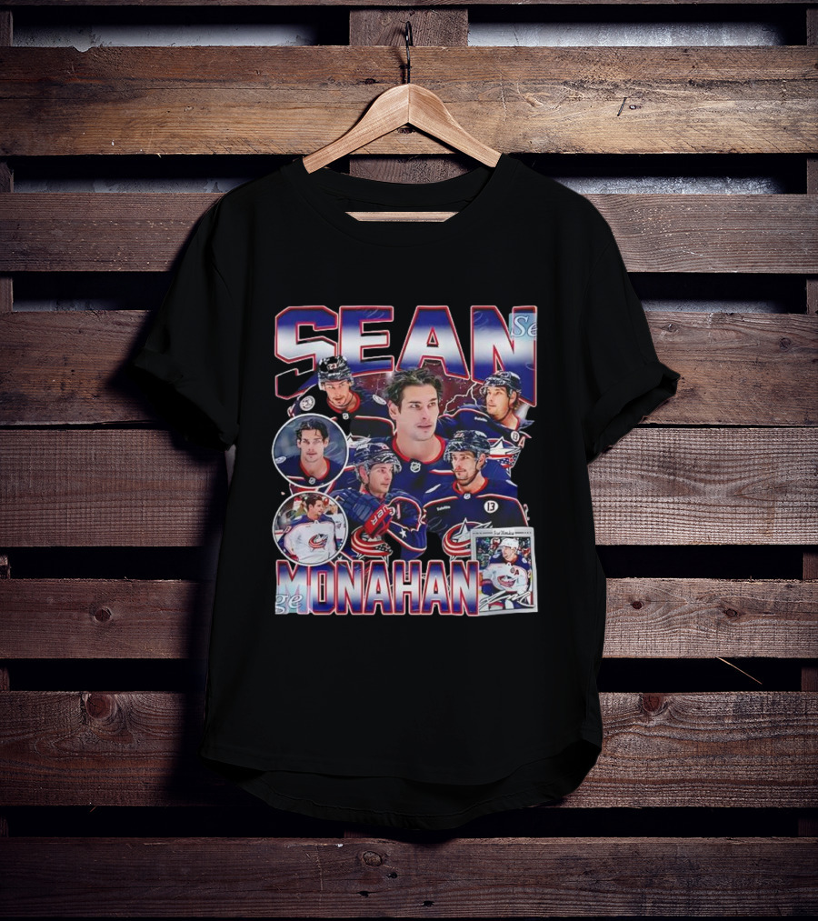 Sean Monahan Columbus Hockey Collection T-Shirt
