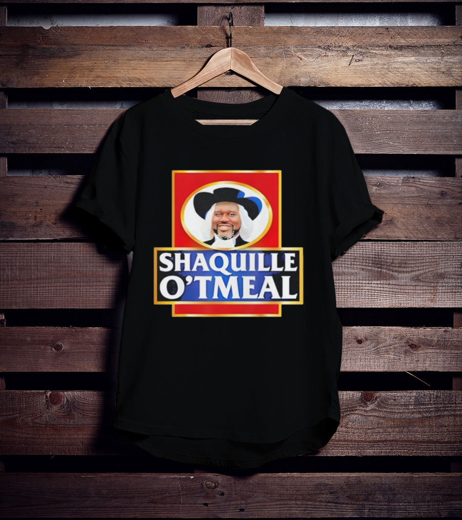 Shaquille Oatmeal Meme Quaker Parody T-Shirt