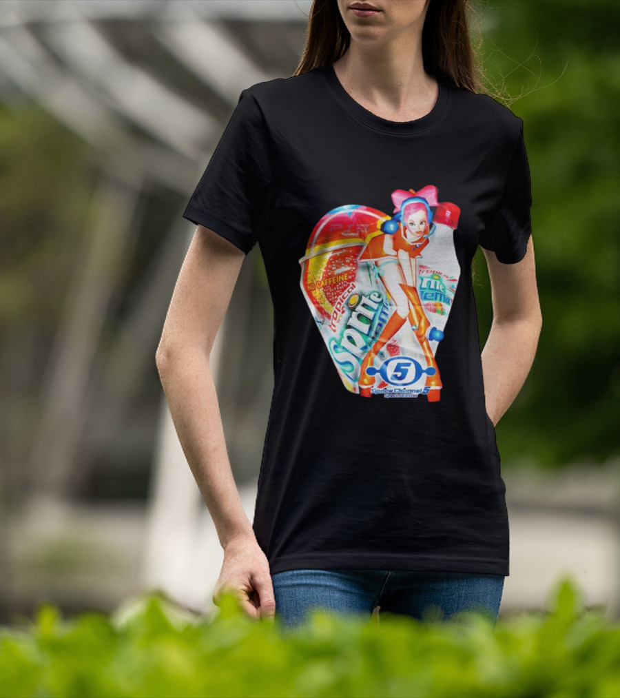 Tropical Sprite Remix No Caffeine Space Channel 5 Special Edition T-Shirt