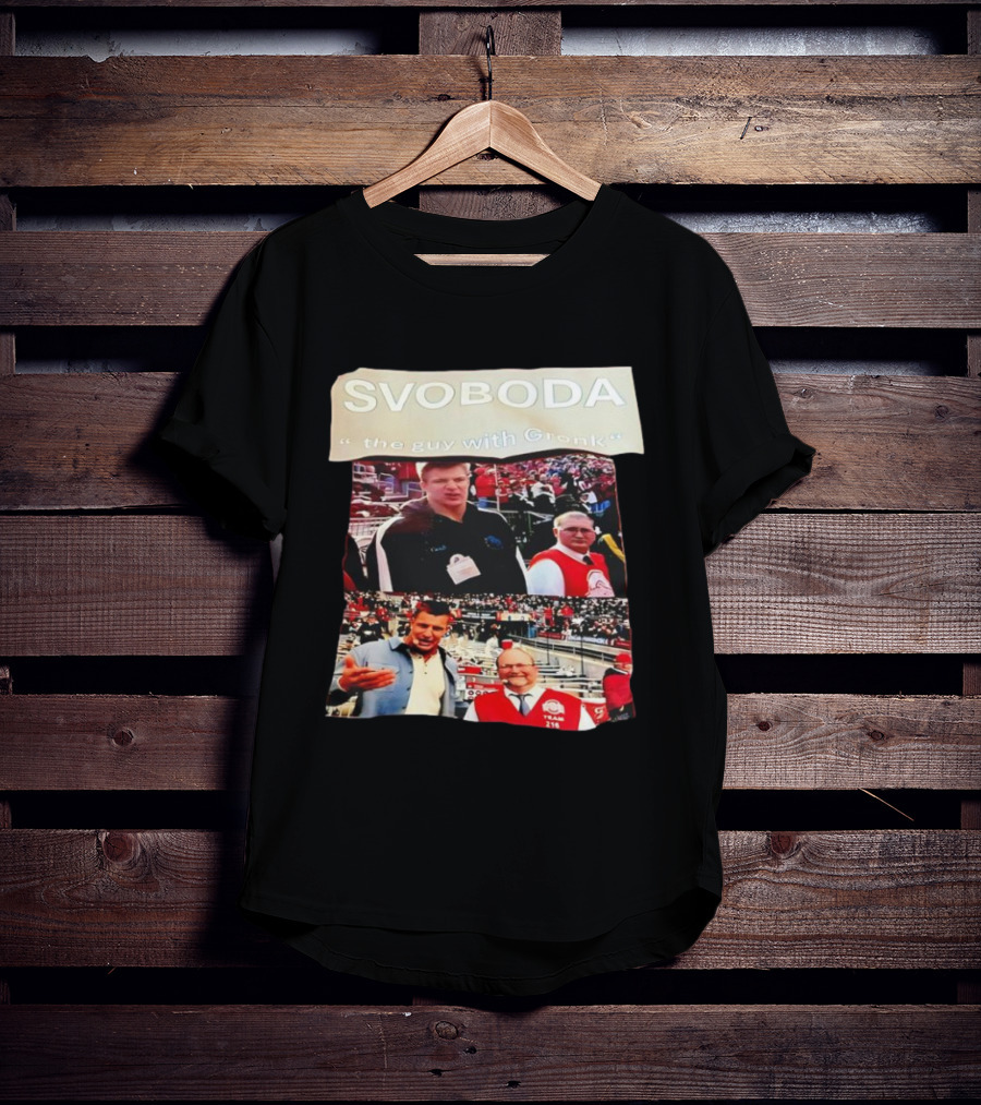 SVOBODA "the Guy With Gronk" Sports Fan Encounter Moments T-Shirt