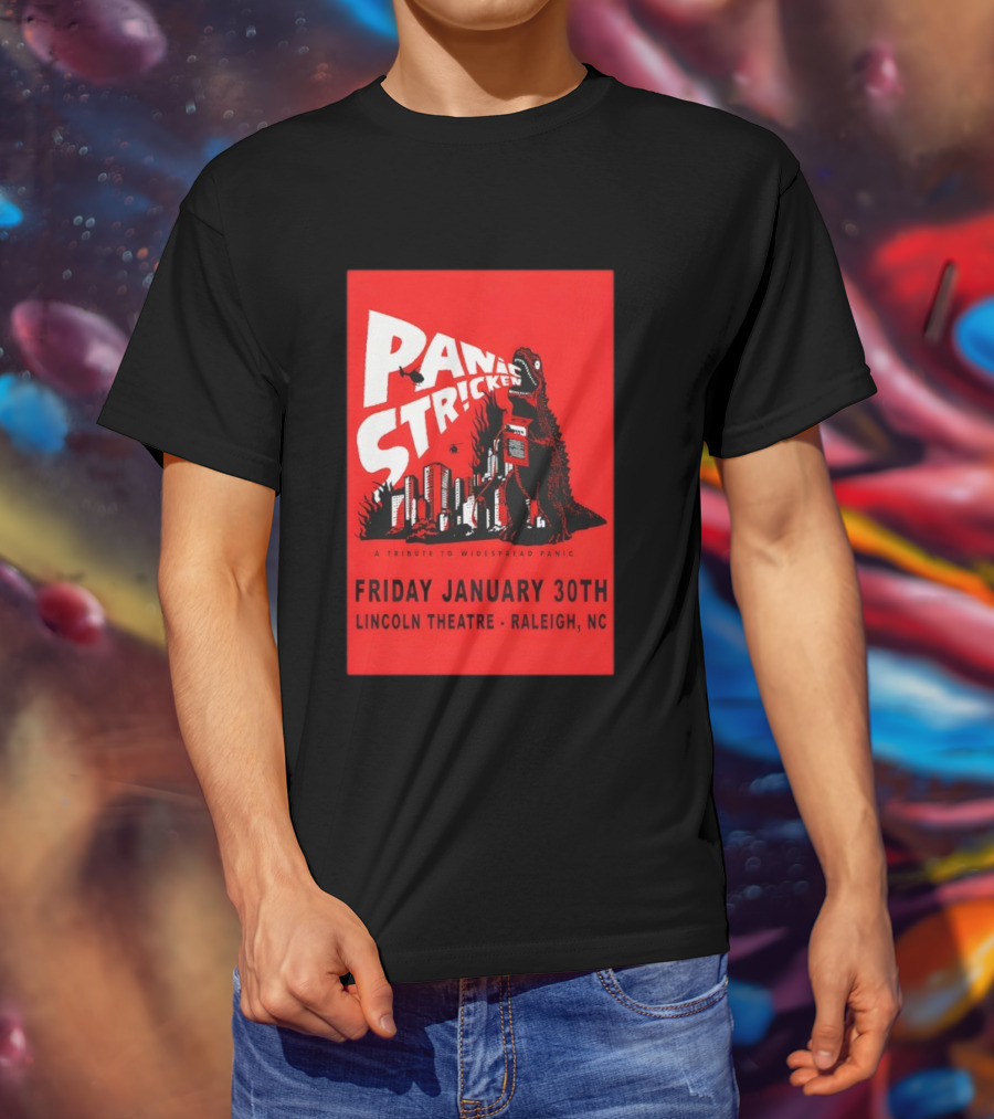 Panic Stricken A Tribute To Widespread Panic Lincoln Theatre Raleigh NC January 30 2026 T-Shirt
