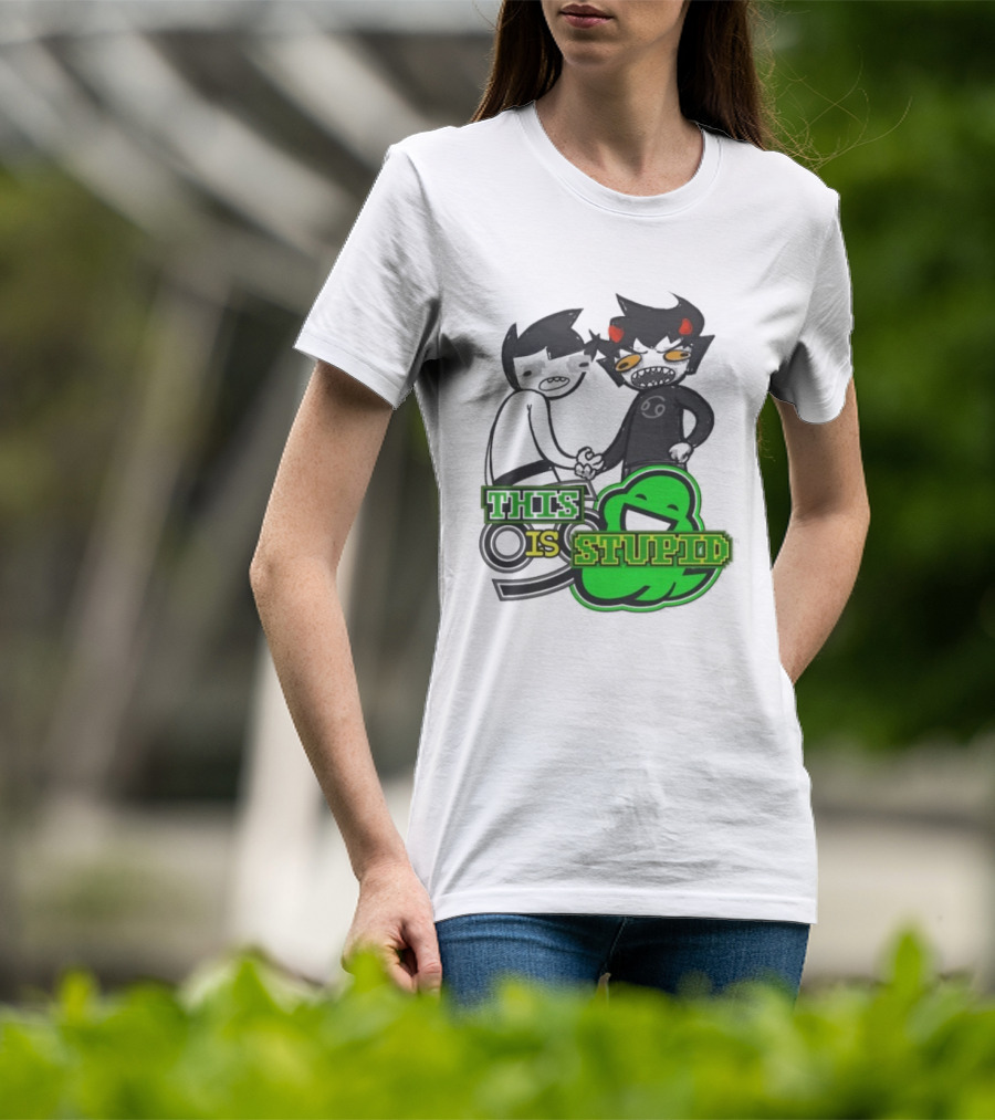 Strife Project This Is Stupid Homestuck New Age Of Assholes Gamzee Makara Iconic Troll Characters T-Shirt