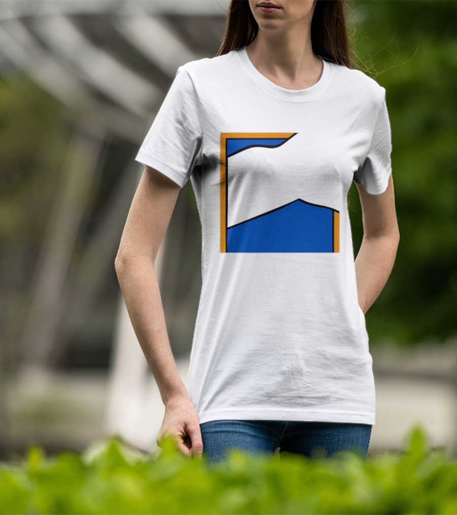 Thechemicalbrothers Kipping Like A Stone Retro Blue Orange Modern Art Style T-Shirt