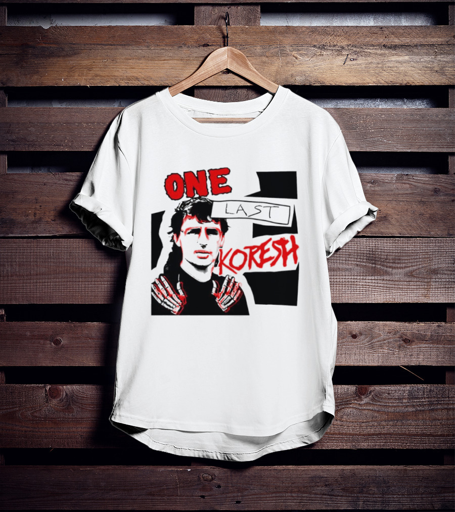 One Last Koresh çizimi T-Shirt