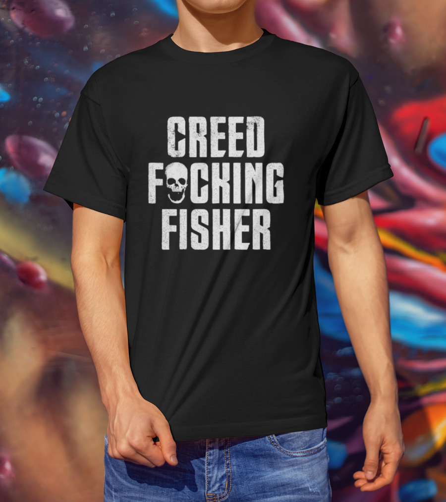 Creed Fisher Skull Graphic Bold T-Shirt