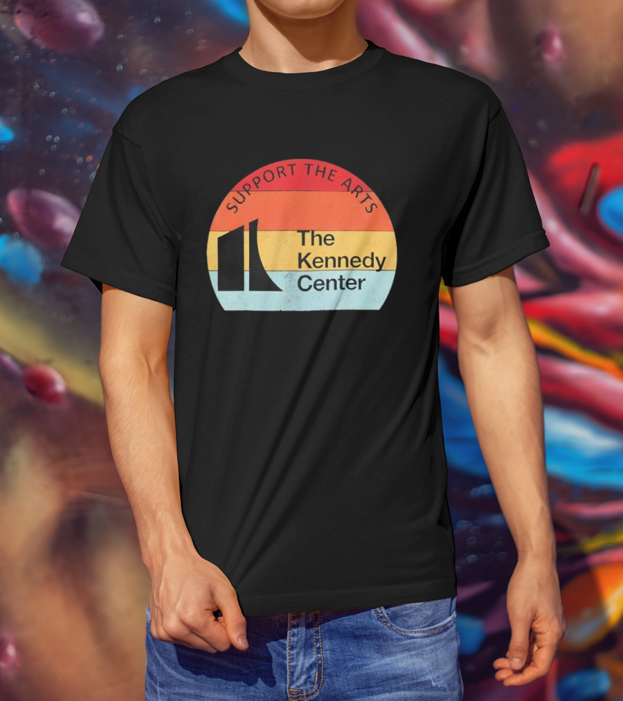 Support The Arts The Kennedy Center Vintage Protest T-Shirt