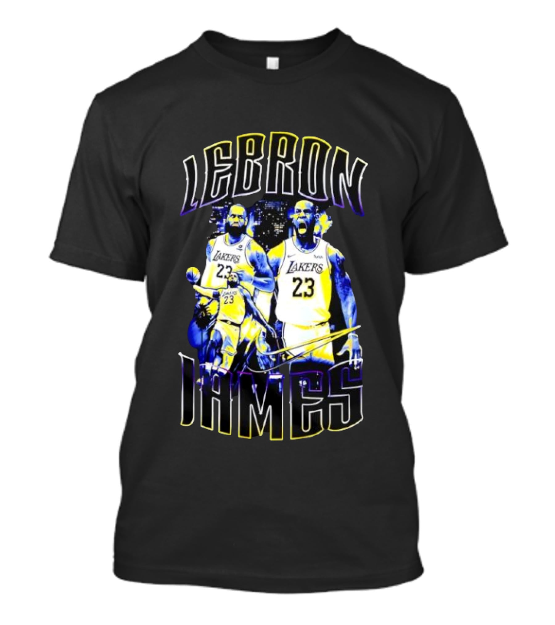 LeBron James Los Angeles Lakers NBA Basketball Legends 23 T-Shirt