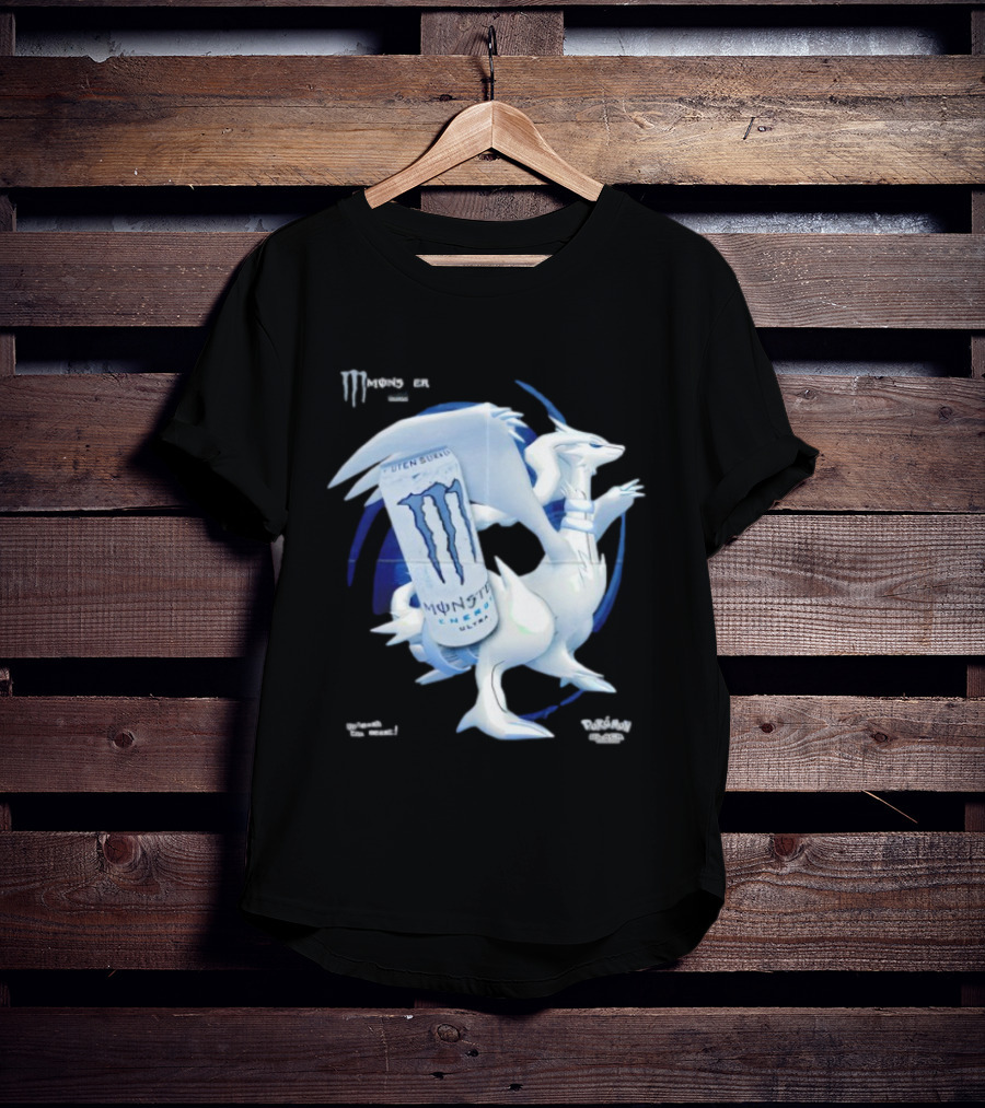 Monster Energy Ultra Reshiram Pokémon Black Unleash The Beast T-Shirt