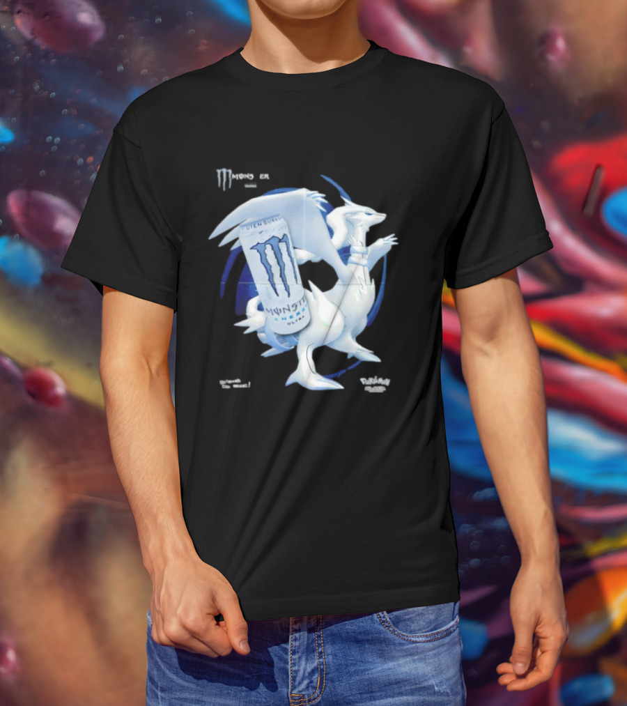 Monster Energy Ultra Reshiram Pokémon Black Unleash The Beast T-Shirt