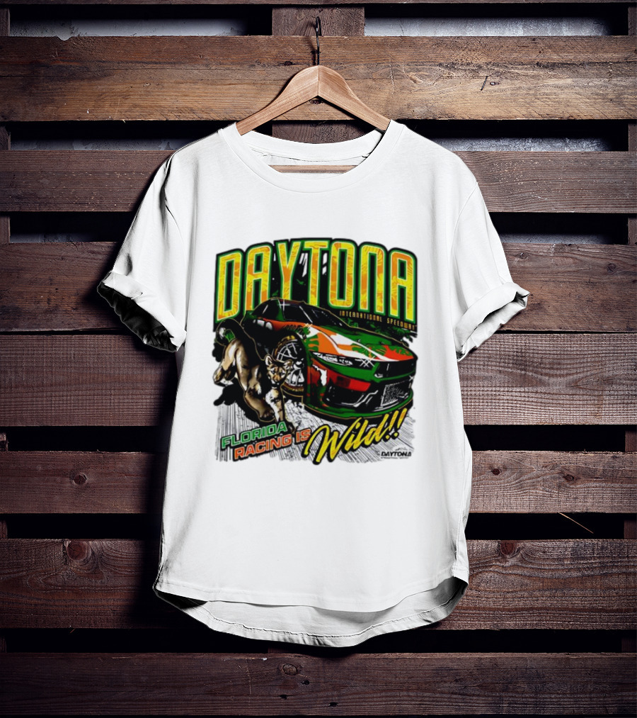 Daytona International Speedway Florida Racing Is Wild Daytona 500 Regional Franklin T-Shirt