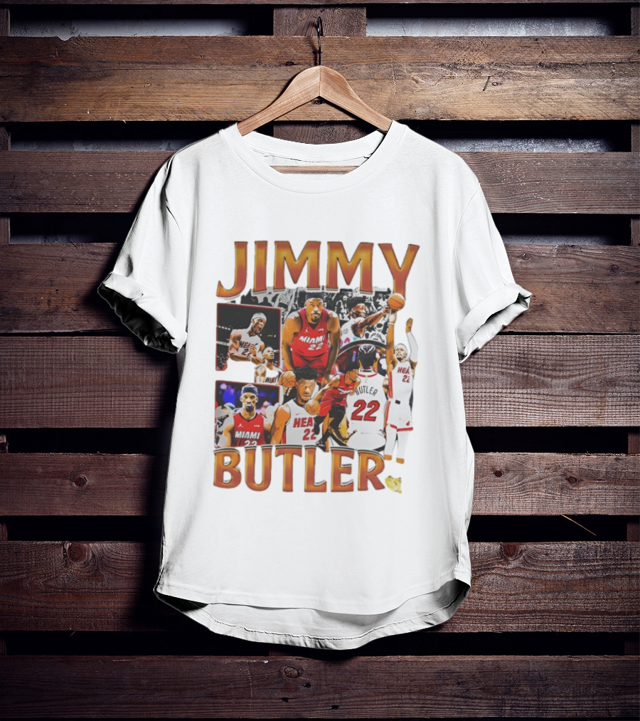 Jimmy Butler Miami Heat 22 Basketball Star Highlights T-Shirt