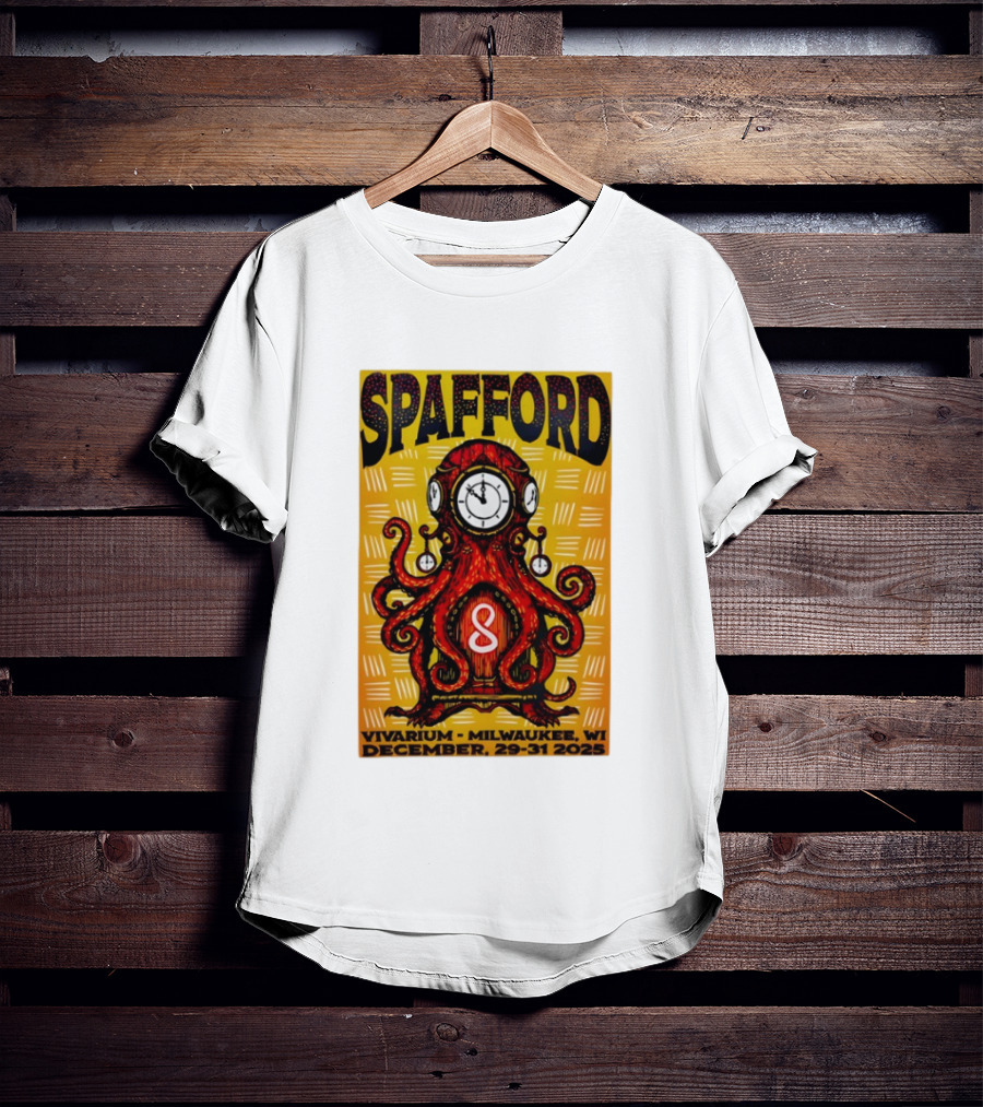 Spafford Vivarium Milwaukee WI December 29 31 2025 Octopus T-Shirt