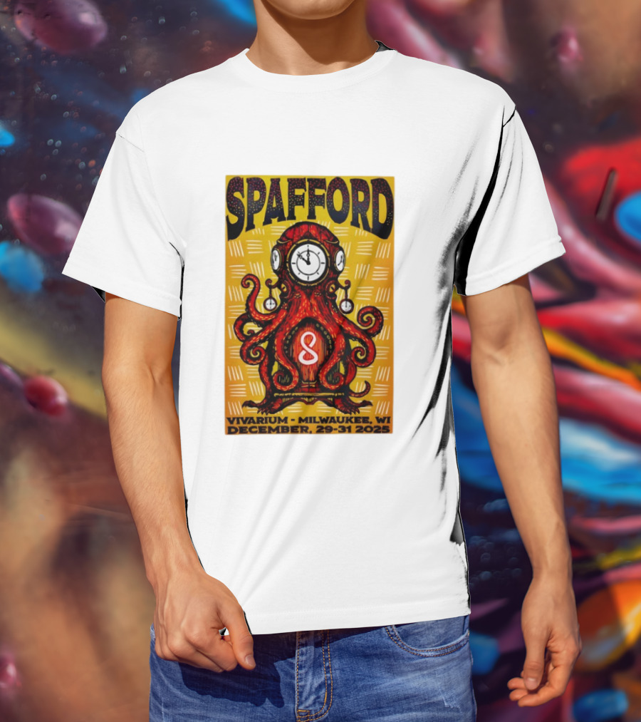Spafford Vivarium Milwaukee WI December 29 31 2025 Octopus T-Shirt