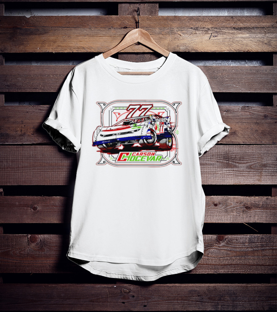 77 Carson Hocevar Spire Motorsports Chili's Dirt Racing T-Shirt
