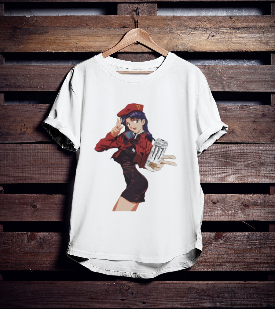 Misato Katsuragi Monster Energy Zero Sugar T-Shirt