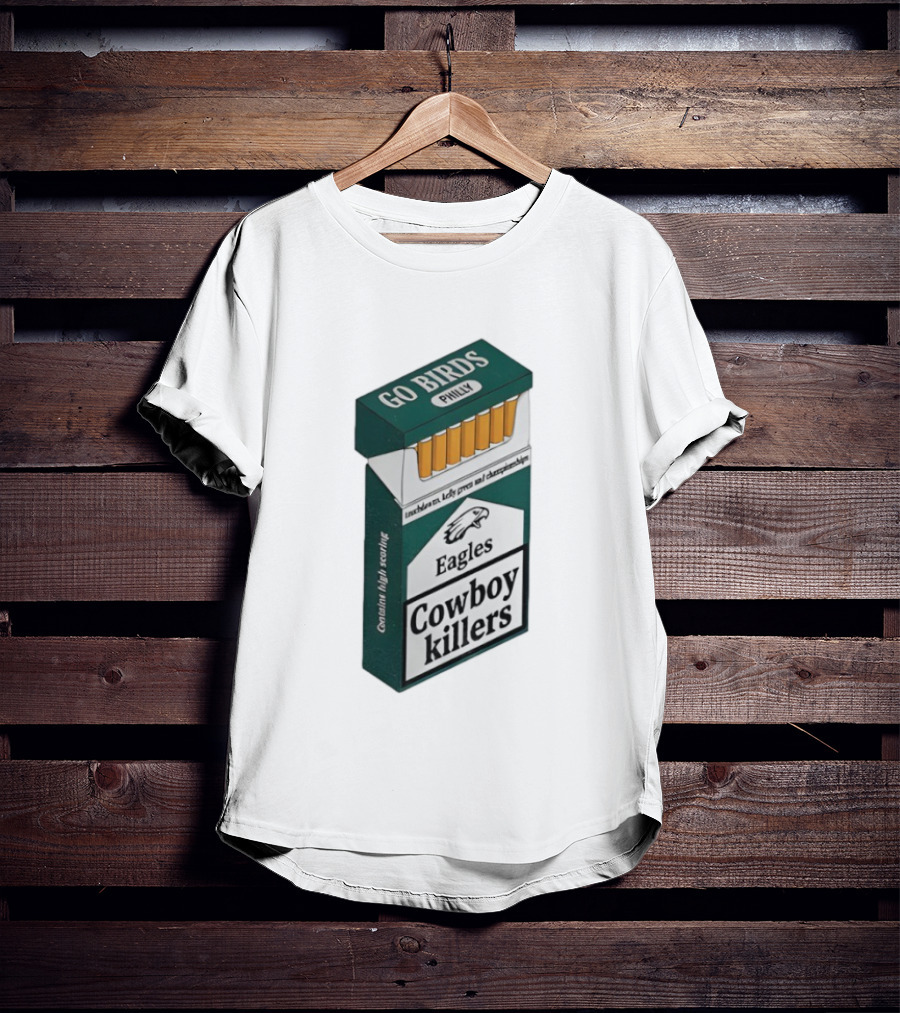 Philadelphia Eagles Go Birds Philly Cowboy Killers T-Shirt