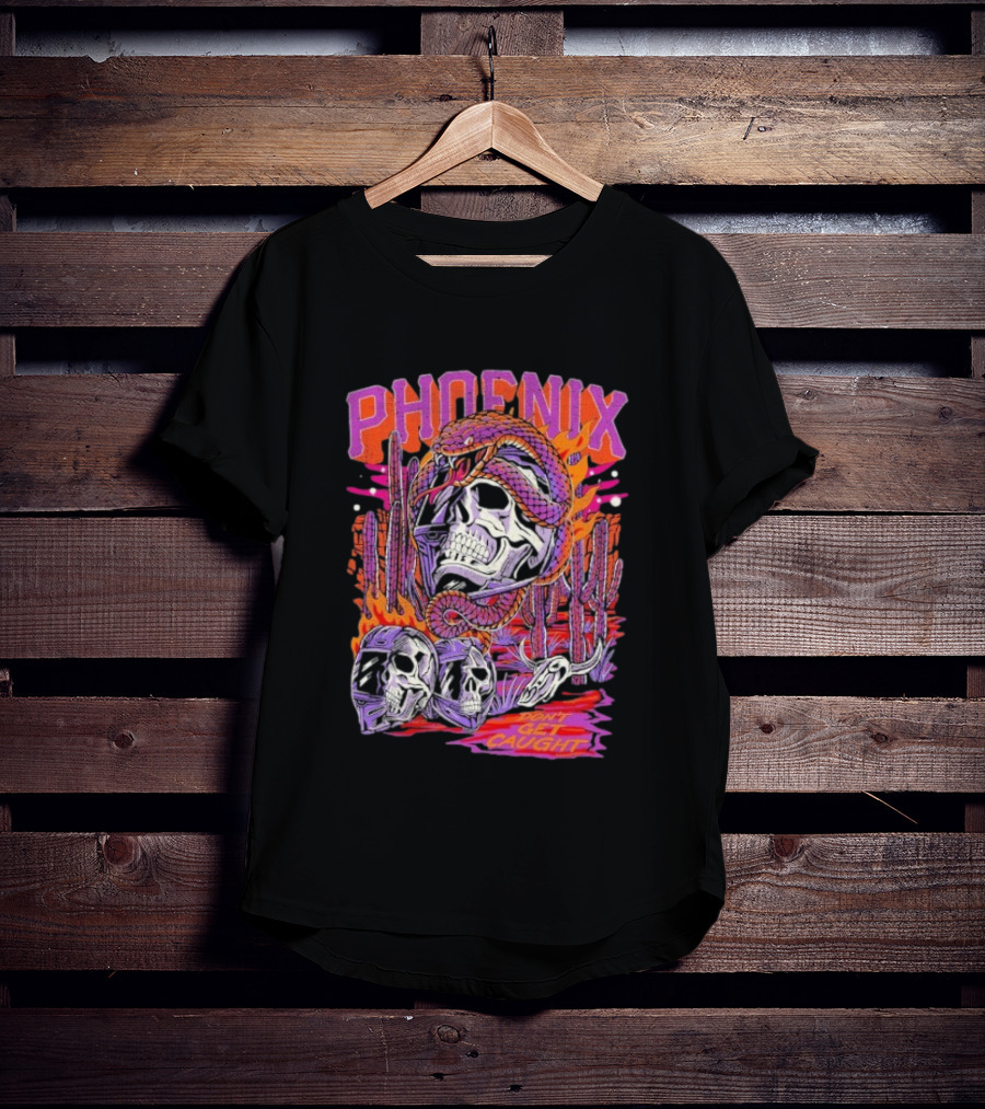 Ghost Racing Phoenix Don’t Get Caught Skulls T-Shirt
