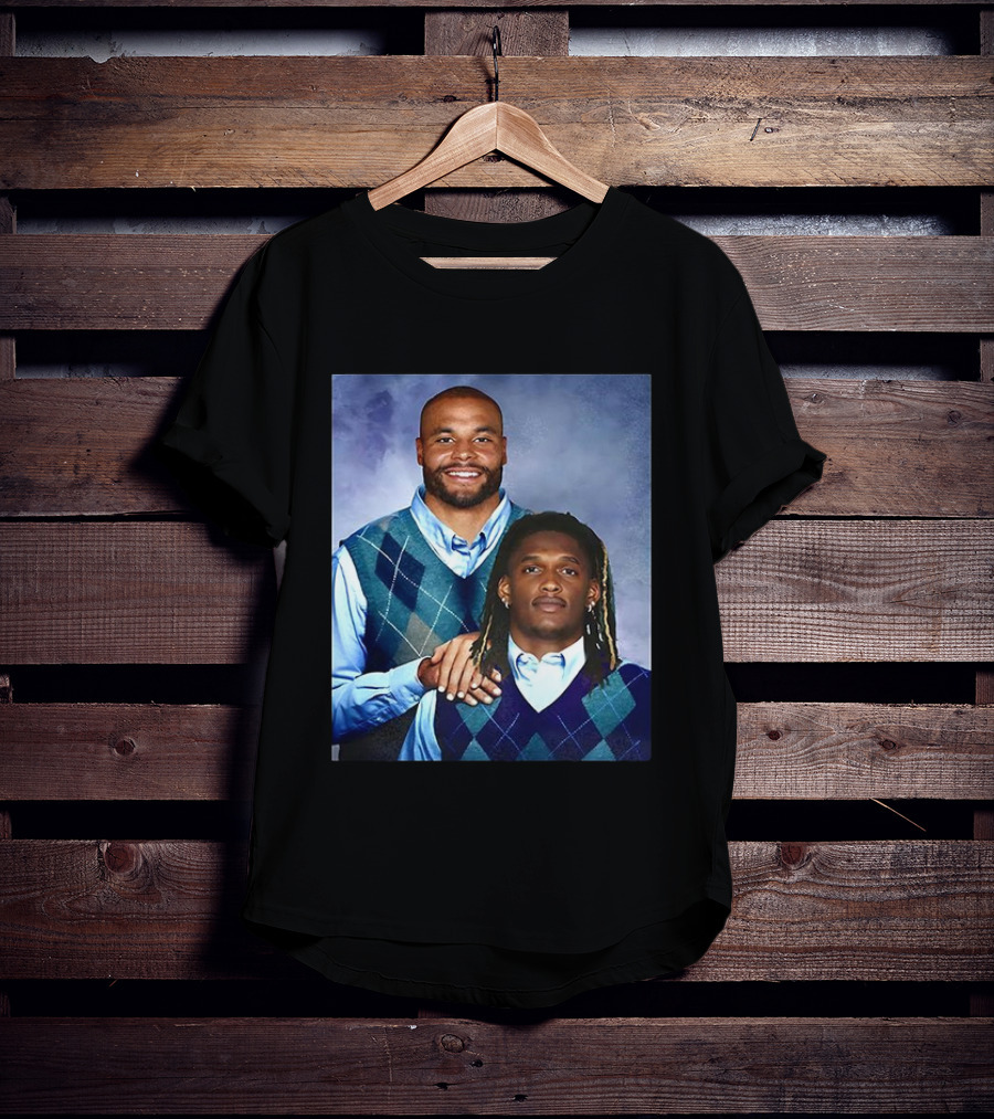 Dak Prescott Ceedee Lamb Dallas Cowboys Step Brothers NFL T-Shirt