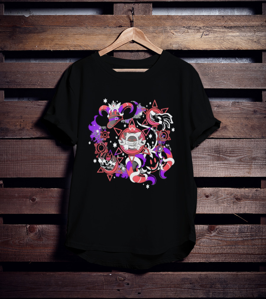Magolor Kirby Games Rejected Regalia Cosmic Star Circle T-Shirt