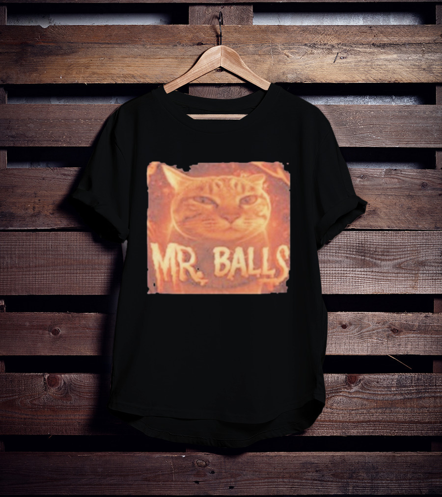 Mr Balls Cat T-Shirt