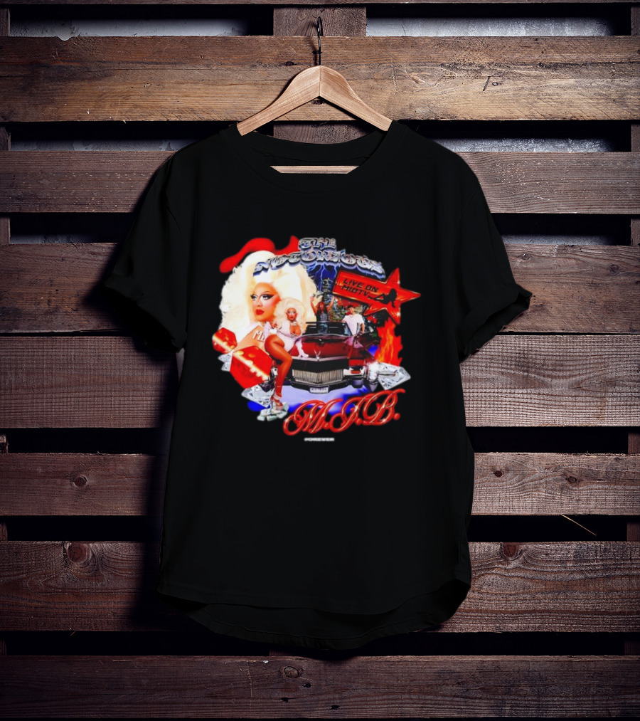 The Notorious B.I.G Live On MIBTV With Glamour Star In Red Car Scene T-Shirt