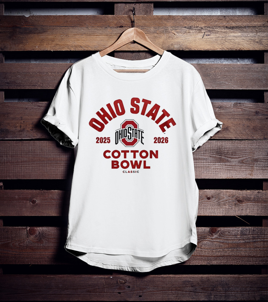 Ohio State Buckeyes 2025 2026 Cotton Bowl T-Shirt