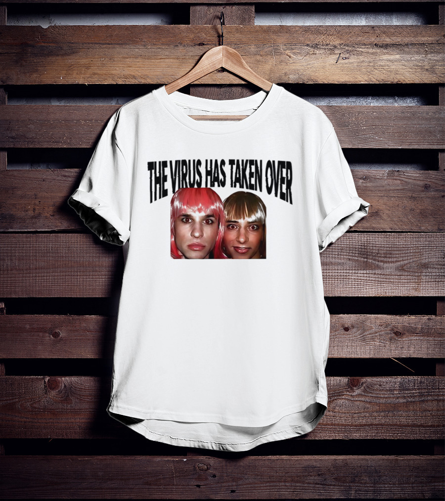 Martin And Hamzah Faces Virus Takeover T-Shirt