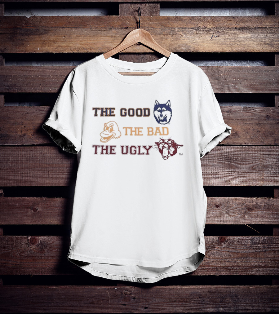 Washington Huskies The Good Oregon Ducks The Bad Washington State Cougars The Ugly T-Shirt