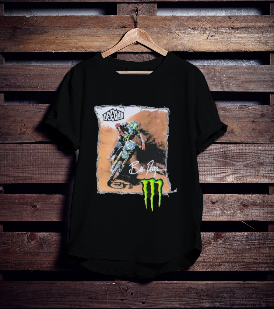 Deegan Monster Energy Motocross Barbed Wire T-Shirt