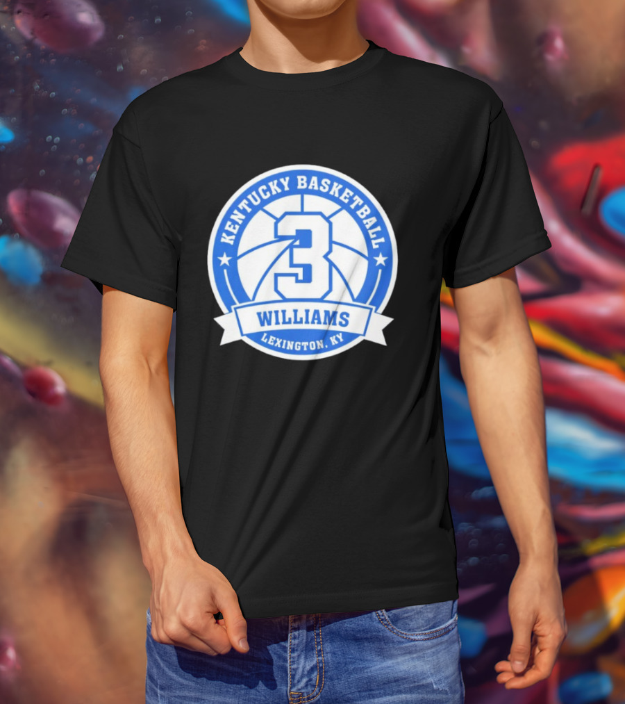 Kentucky Basketball 3 Williams Lexington KY T-Shirt