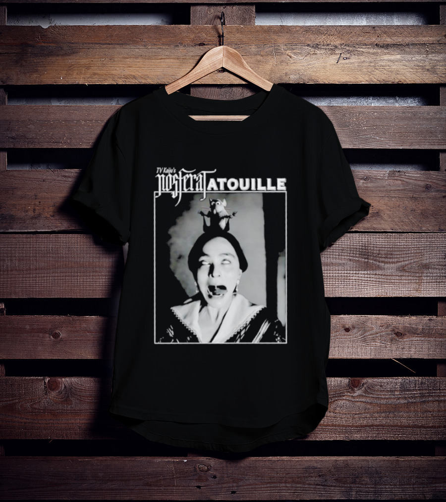 TV Kaiju Nosferatatouille Horror Rat Vampire Mashup T-Shirt