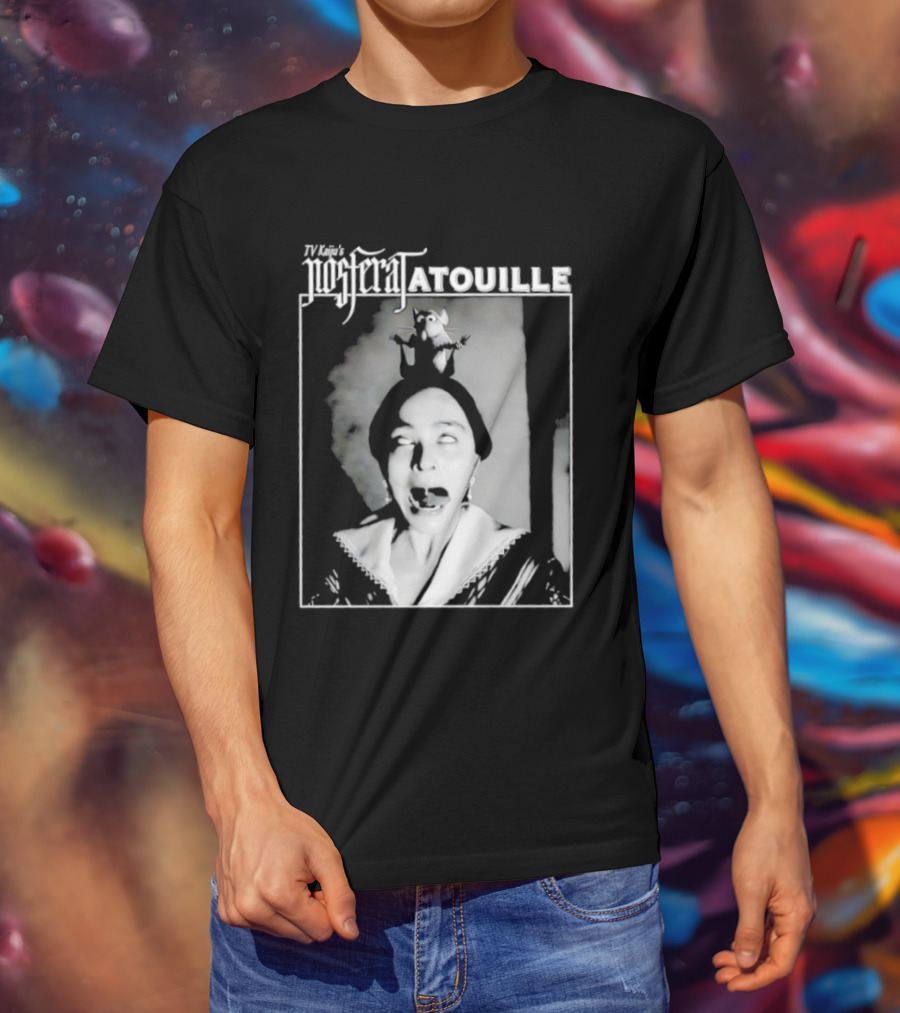 TV Kaiju Nosferatatouille Horror Rat Vampire Mashup T-Shirt