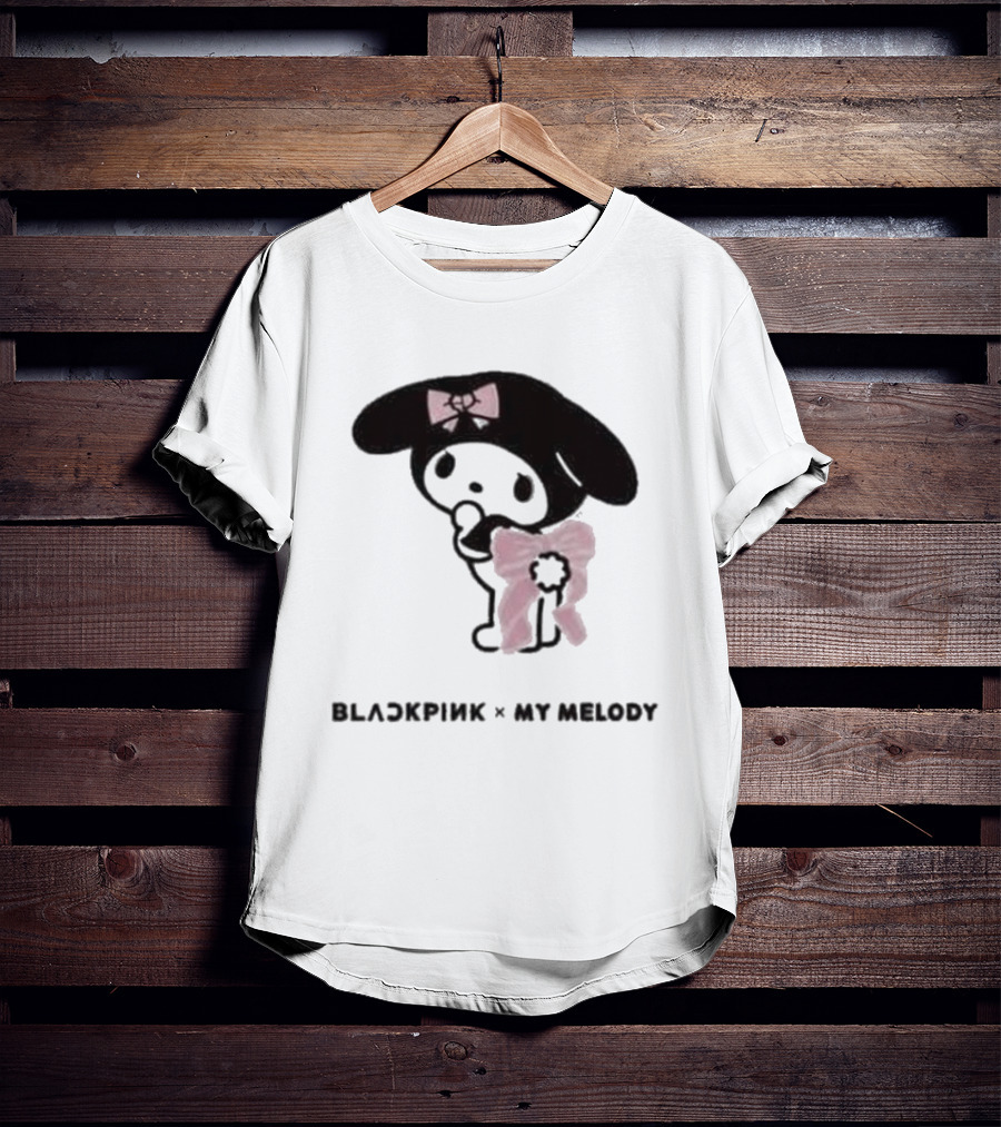 BLACKPINK X My Melody World Tour Tokyo January 2026 Sanrio Collaboration T-Shirt