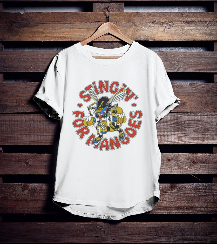 Stingin' For Mangoes Milton Mango Beer Can Bandit T-Shirt