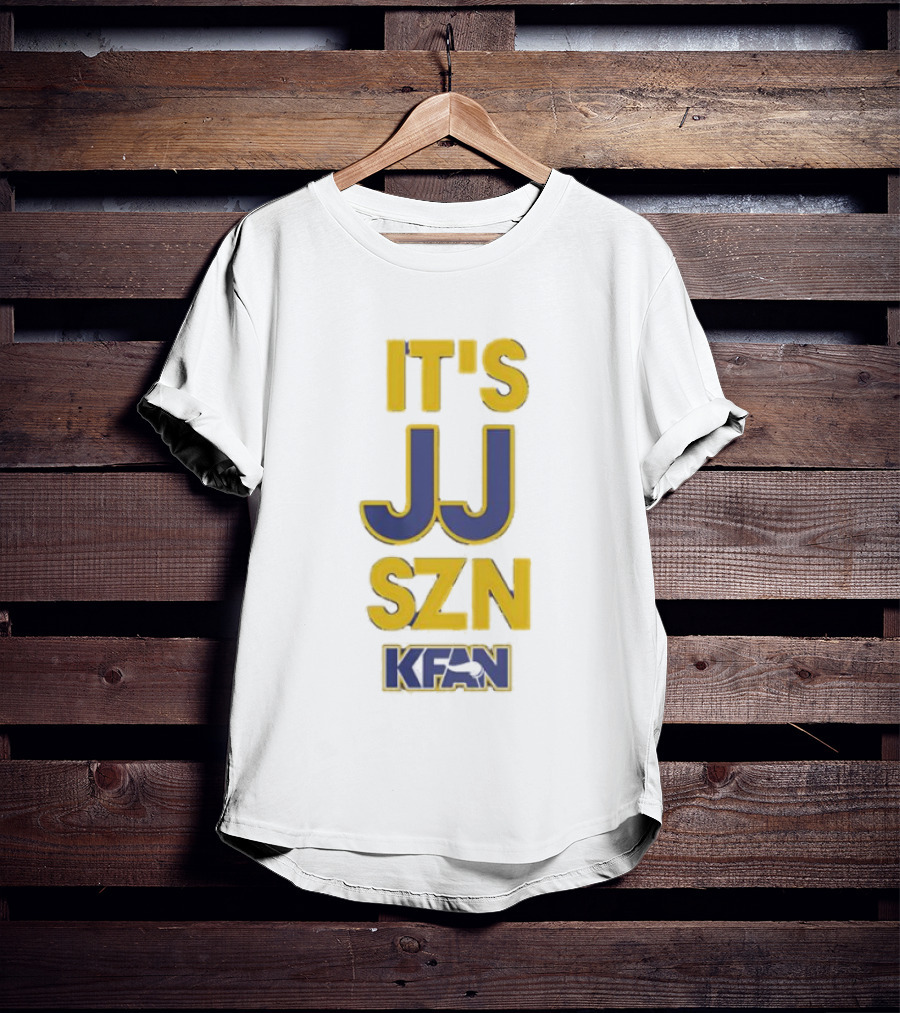 It's JJ Szn Kfan Justin Jefferson Minnesota Vikings Football Season T-Shirt