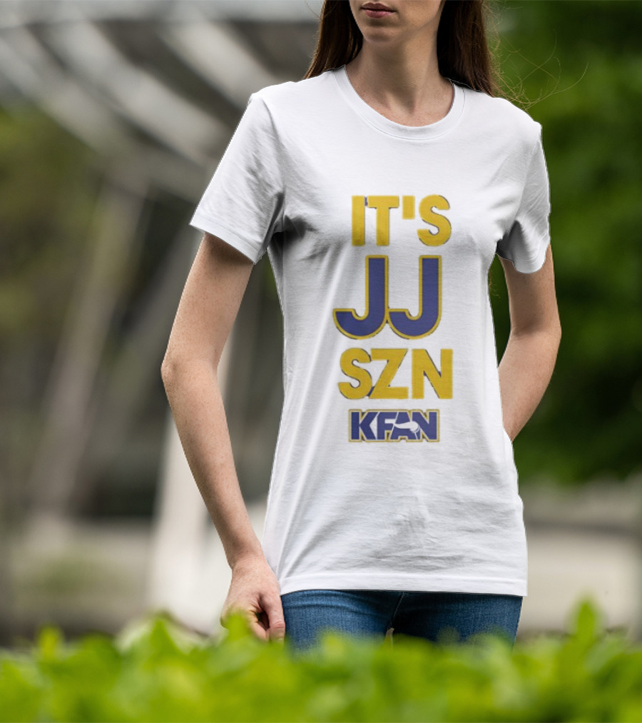 It's JJ Szn Kfan Justin Jefferson Minnesota Vikings Football Season T-Shirt