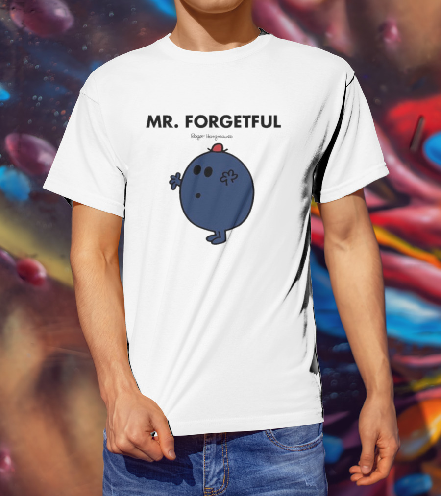 Mr. Men Little Miss Mr. Forgetful Roger Hargreaves T-Shirt