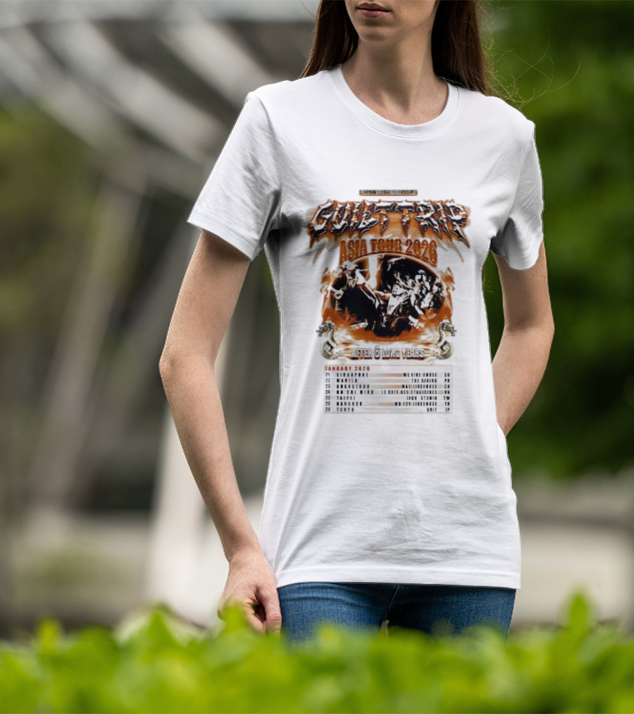 Guilt Trip Asian Tour 2026 After 6 Long Years Official Concert Dates T-Shirt