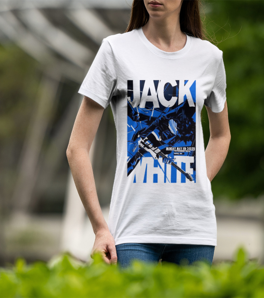 Jack White Seattle WA May 19th 2025 Concert Tour Collectible T-Shirt