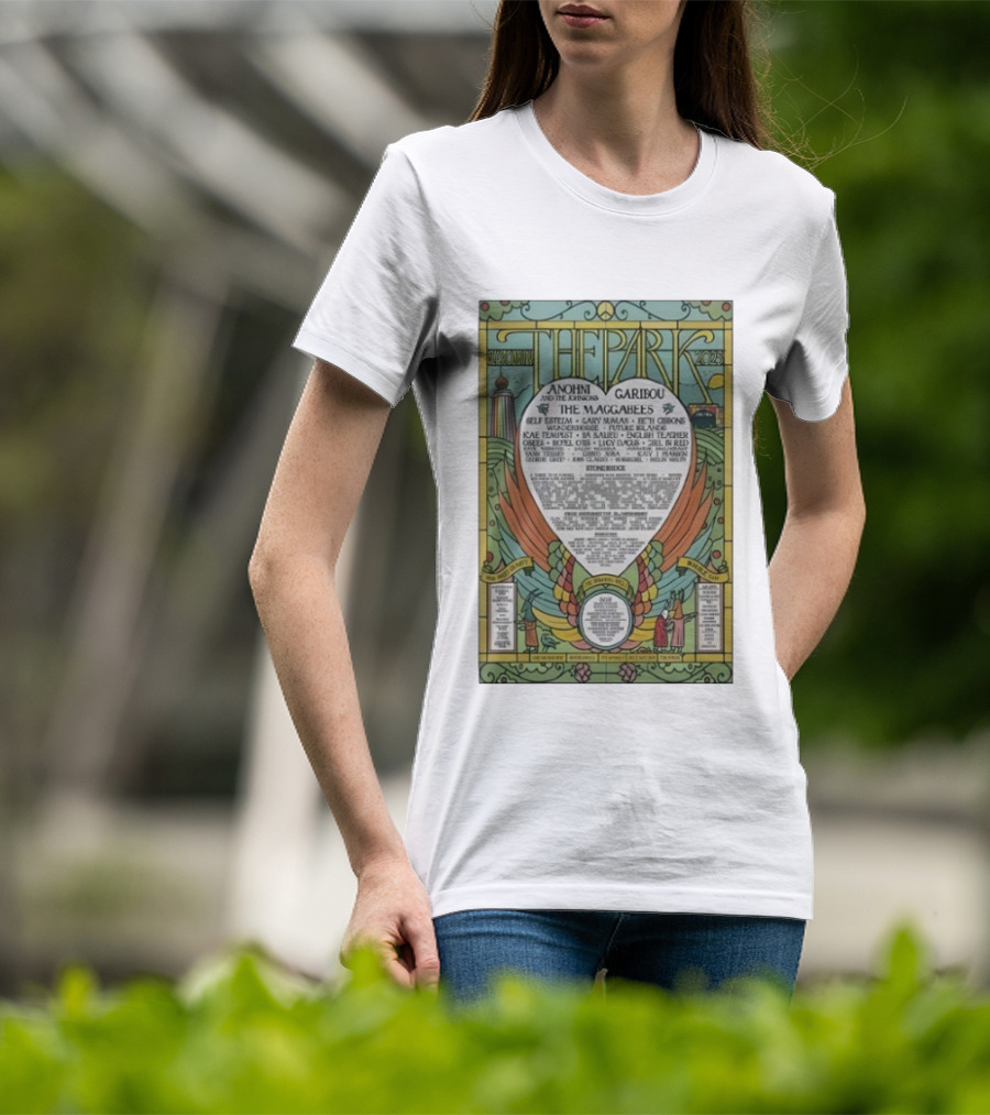 Glastonbury Festival 2025 The Park Anohni The Maccabees Lineup T-Shirt