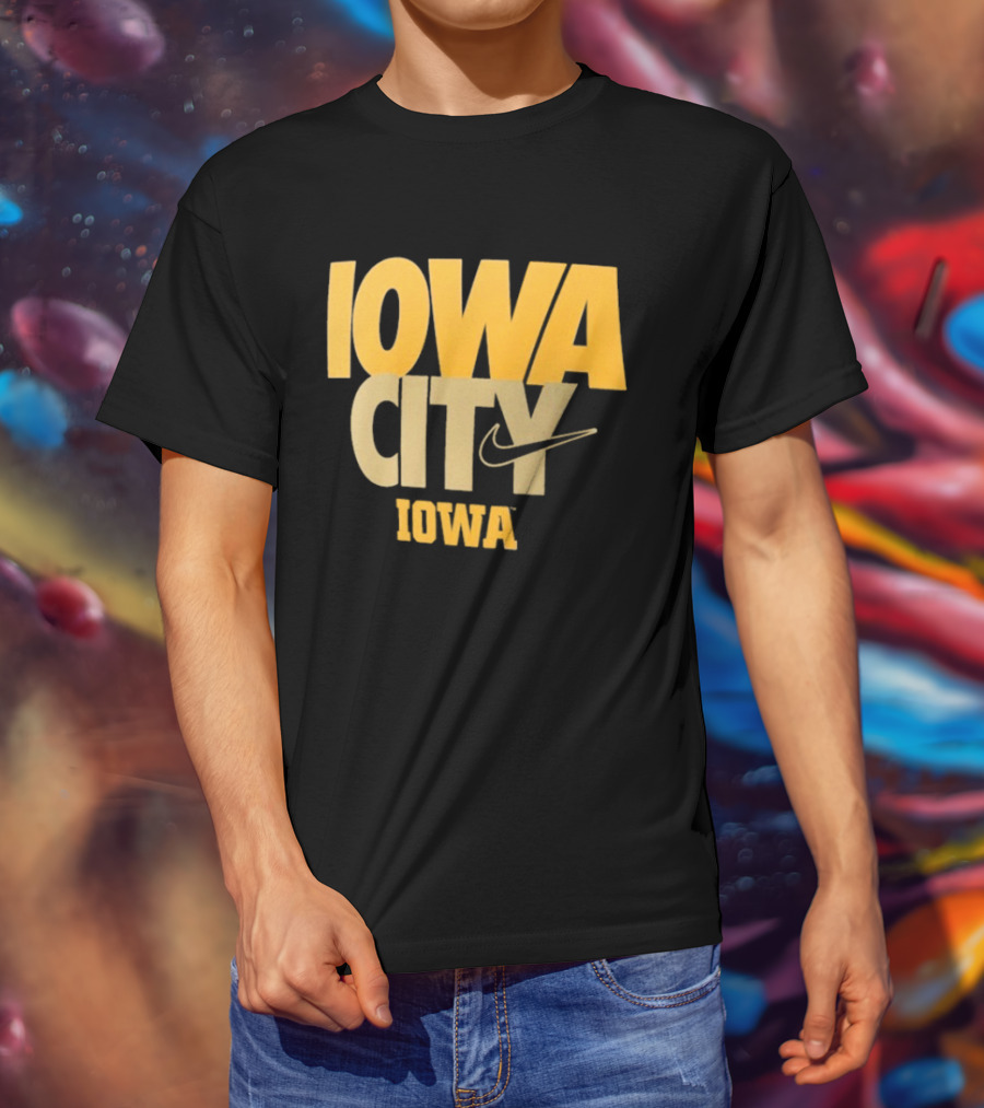 Iowa City Nike Iowa Hawkeyes T-Shirt