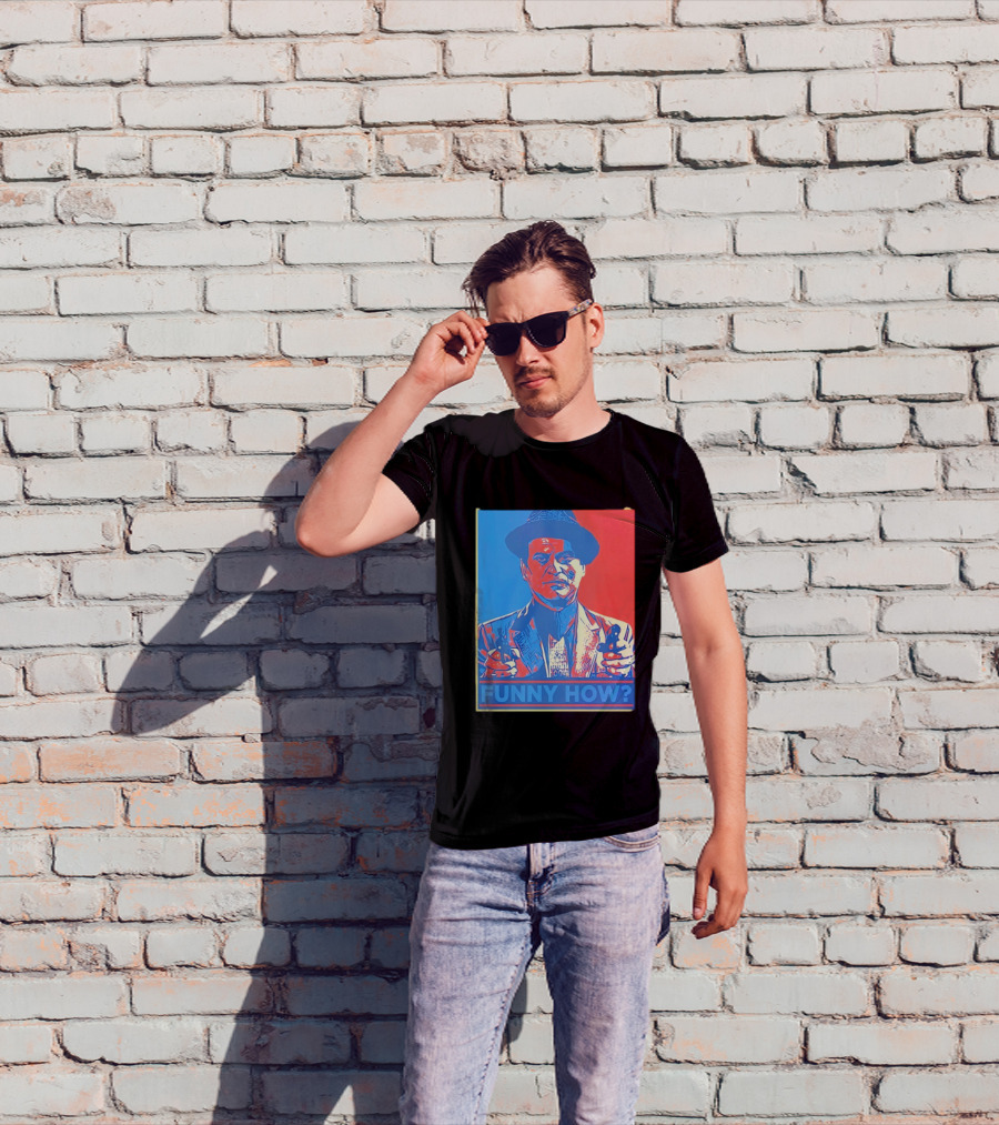 Joe Pesci Goodfellas Funny How Red Blue Pop T-Shirt