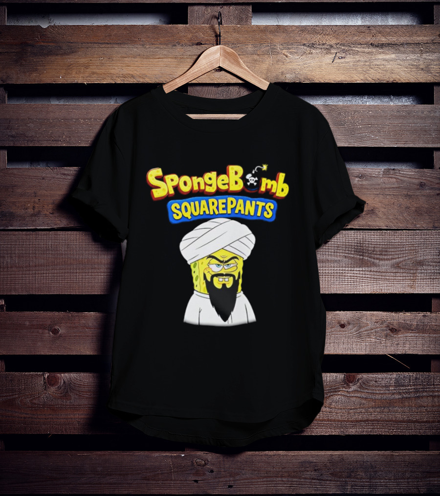 Squarepants Osama Bin Laden Sponge T-Shirt