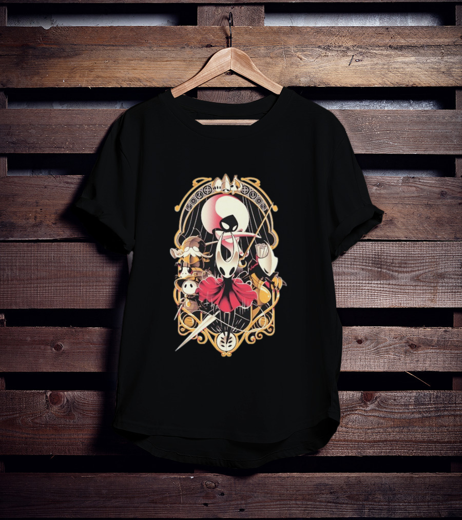 Hollow Knight Silksong Art Nouveau AGDQ 2026 Game T-Shirt