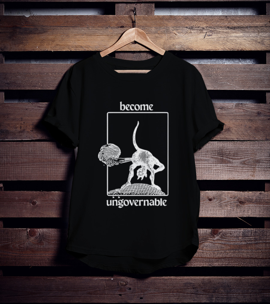 Become Ungovernable Possum With Bat T-Shirt