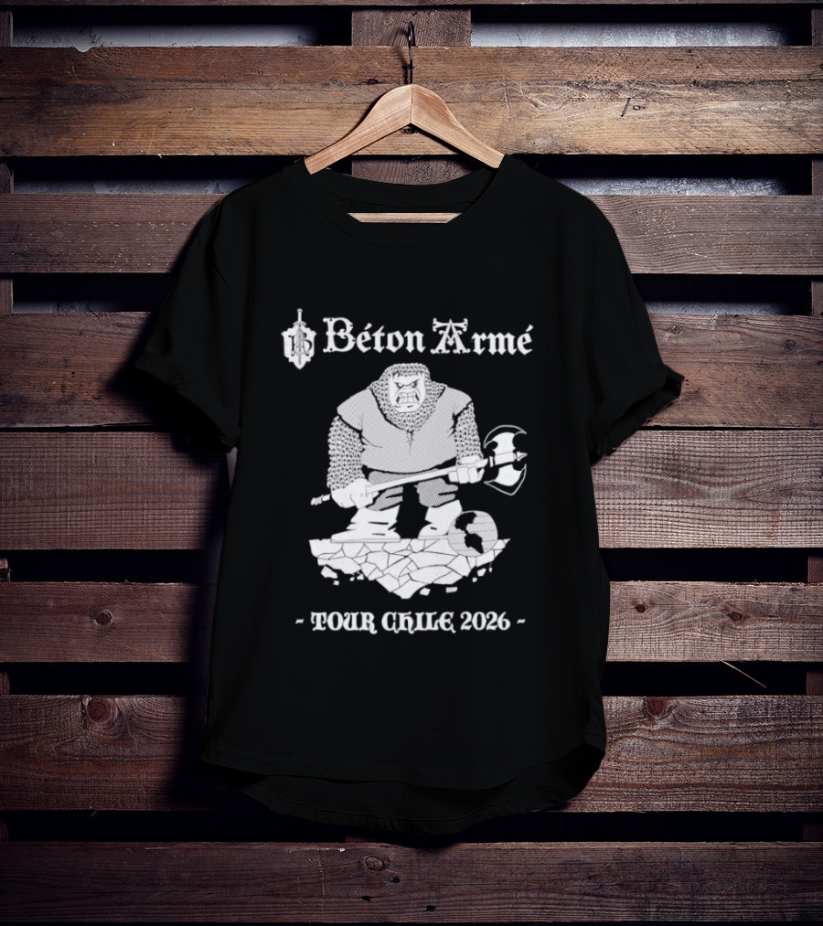 Béton Armé Tour Chile 2026 T-Shirt