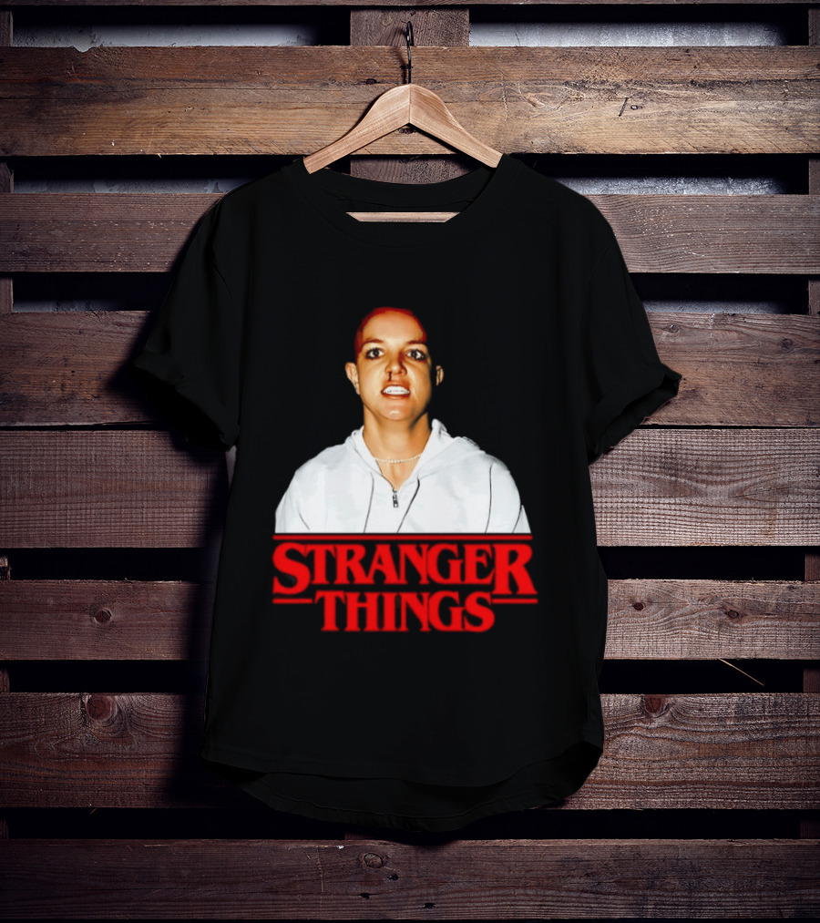 Britney Spears Stranger Things Pop Culture T-Shirt
