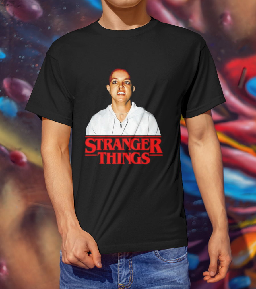 Britney Spears Stranger Things Pop Culture T-Shirt