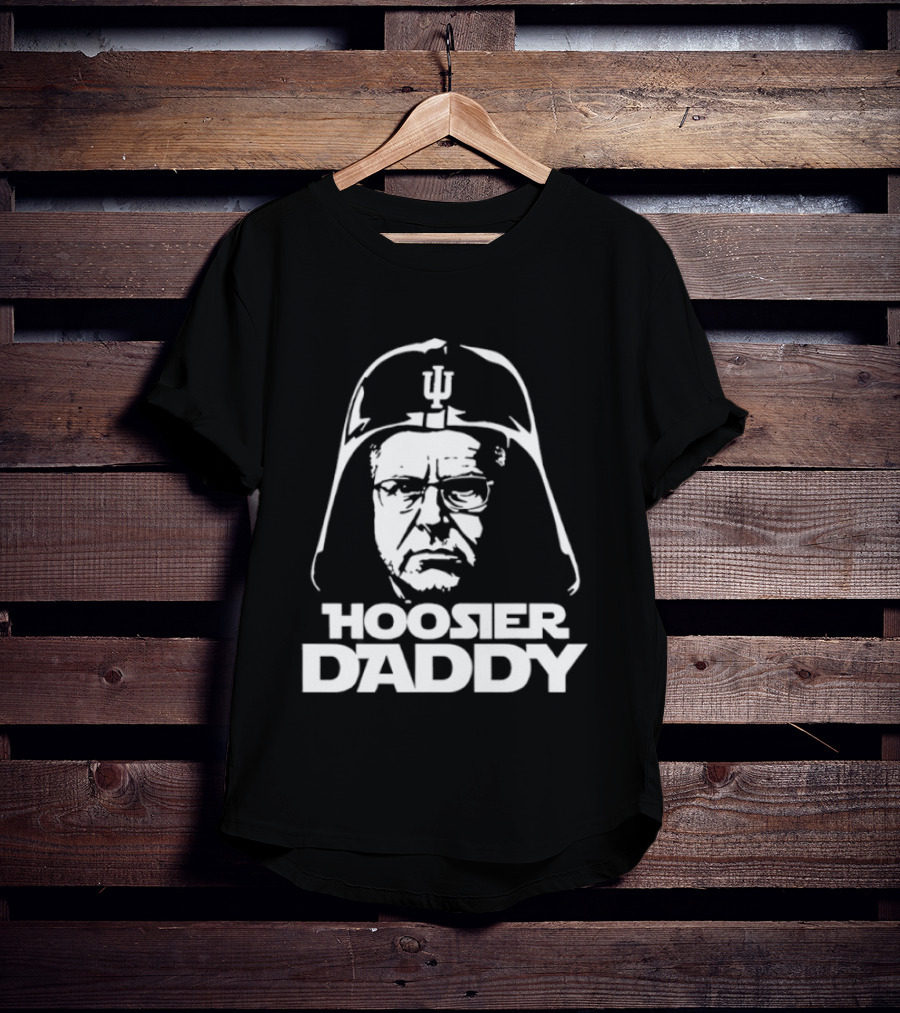 Hoosier Daddy Curt Cignetti Indiana Hoosiers Darth Vader T-Shirt